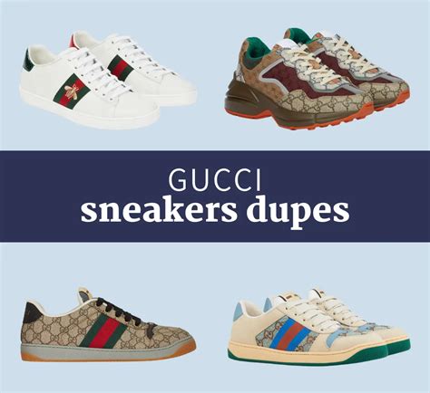 gucci dupe sneakers amazon|Gucci shoes knockoff.